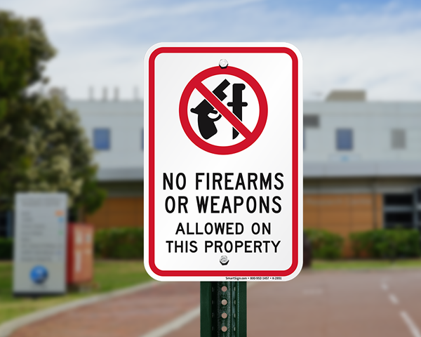 Wisonsin concealed gun sign for entrance
