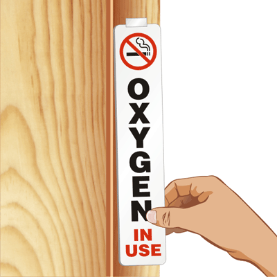 Oxygen in use tag