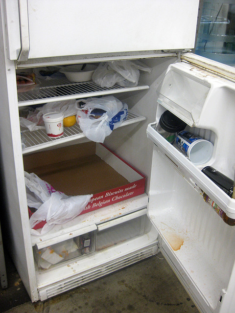 Dirty fridge