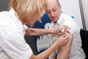 Companies may want to start vaccinating their employees via NHSE