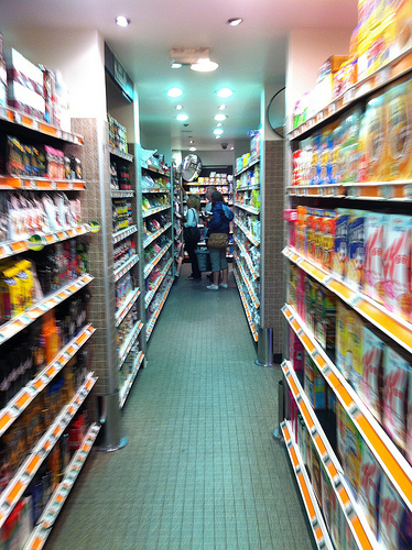 LED lights could make grocery shopping a lot easier. From Sean MacEntee. 