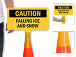 Cone Boss Safety Signs for Traffic Cones