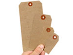 Recycled Kraft Paper Tags