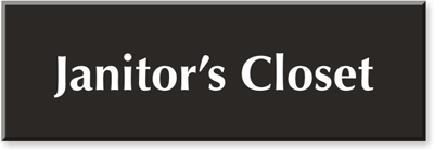Janitor Closet Sign : Printable Custodian Sign - A janitor's closet shall be on the unit.