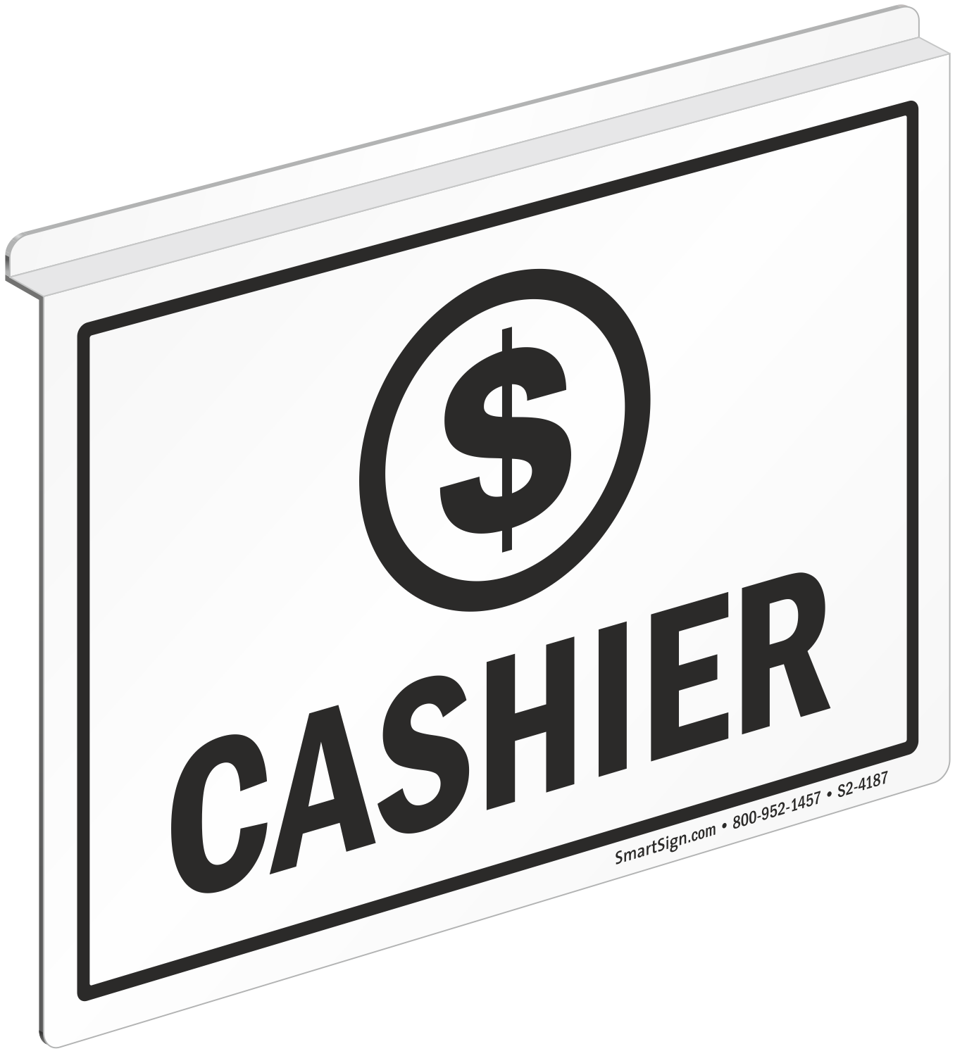 Cashier Sign for Ceiling, SKU: S2-4187