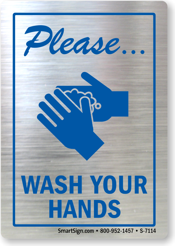 Hand Washing Hand Hygiene Signs For Offices At Best Price