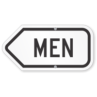 Men Restroom Sign