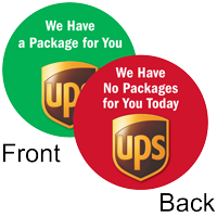 No Packages Today, We Have Package UPS Label
