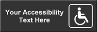 Accessibility Symbol Sign