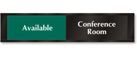 Conference Room - Available/Occupied Slider Sign