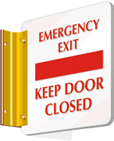 Emergency Exit - Keep Door Closed