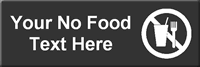 No Food Symbol Sign