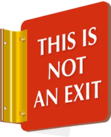 This is Not an Exit