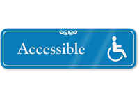 Accessible ADA Sign