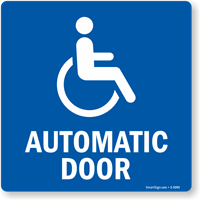 Automatic Door (With SEGD Symbol)