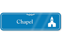 Chapel Church Showcase Hospital Sign