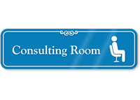 Consulting Room Hospital Showcase Sign