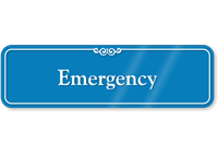 Emergency Showcase Hospital Sign