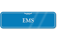 EMS Showcase Hospital Sign