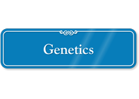 Genetics Showcase Hospital Sign