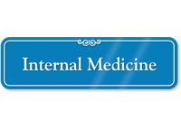 Internal Medicine Showcase Hospital Sign