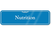 Nutrition Showcase Hospital Sign