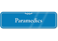 Paramedics Showcase Hospital Sign