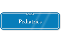 Pediatrics Showcase Hospital Sign