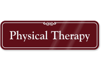 Physical Therapy ShowCase Wall Sign