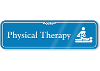 Physical Therapy Physiotherapist Showcase Hospital Sign