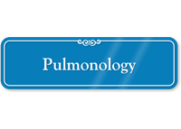 Pulmonology Showcase Hospital Sign
