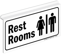 Rest Rooms Sign