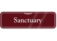 Sanctuary Sign