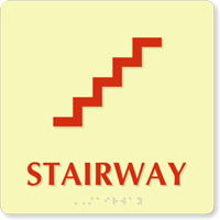 Stairway Sign
