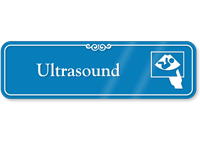 Ultrasound Pregnancy Scan Showcase Hospital Sign