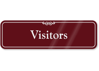 Visitors Sign