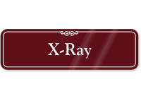 X Ray ShowCase Wall Sign
