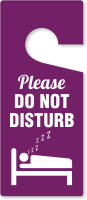 Please Do Not Disturb Door Hanging Tag