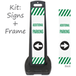 LotBoss "Additional Parking" with Left and Right Arrow Portable Kit